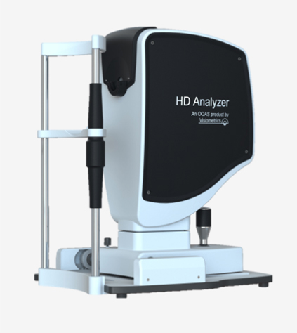 HD Analyzer：評估視覺品質，協助術前與術後的眼睛狀態分析。