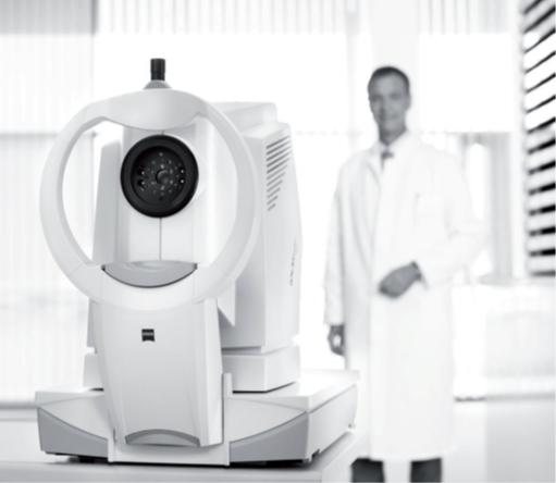 ZEISS IOLMaster 500：非接觸式眼球生物測量設備。